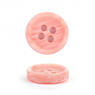 Пуговицы пластик CN 2732 цв.07 розовый 18L-11мм, 4 прокола, 72 шт