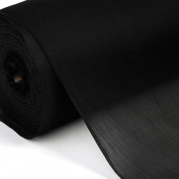 Дублерин IdealTex эластичный 42г/м? 3508BL черный 150см рул.100м