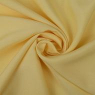 Ткань Штапель TBY Vi-401-06 плот 110-115/м2 100% вискоза шир. 145 см цв.06 желтый рул.20 - 40м Ткань Штапель TBY Vi-401-06 плот 110-115/м2 100% вискоза шир. 145 см цв.06 желтый рул.20 - 40м