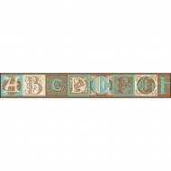 84090_Лента клейкая декоративная "Каллиграфия"