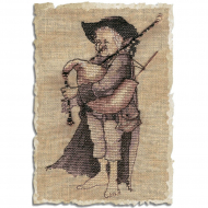 Набор для вышивания NIMUE арт.60-A037 K Biniou (Волынщик) 13х16 см
