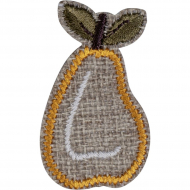 Термоаппликация "Груша коричневая"