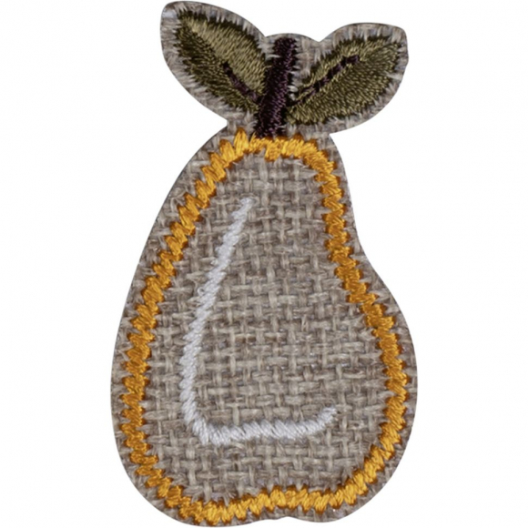 Термоаппликация "Груша коричневая"