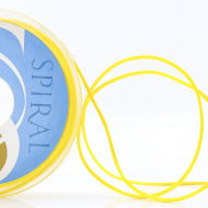 19414_Шнур атласный SAFISA 2 мм, 25 м, цвет 32, желтый