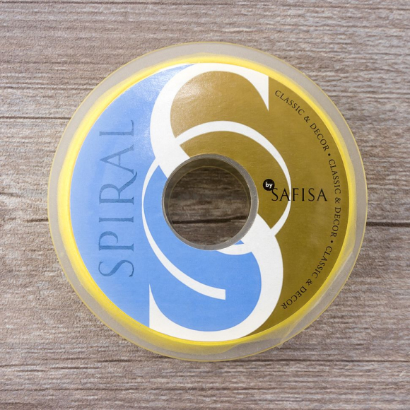 19414_Шнур атласный SAFISA 2 мм, 25 м, цвет 32, желтый