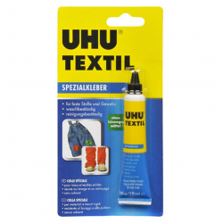89719_Клей для ткани UHU Textil, 19 мл в блистере