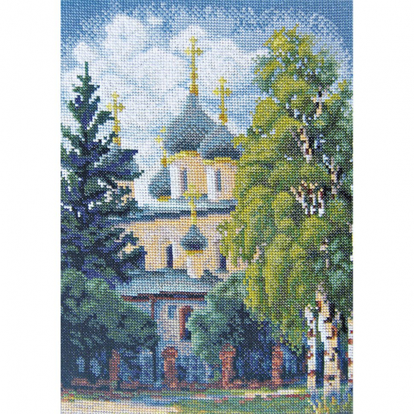 Набор для вышивания PANNA арт. PS-0113 Церковь 20,5х28,5 см