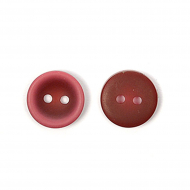 Пуговицы пластик CX K-65 цв.005 т.красный 18L-11мм, 2 прокола, 72 шт