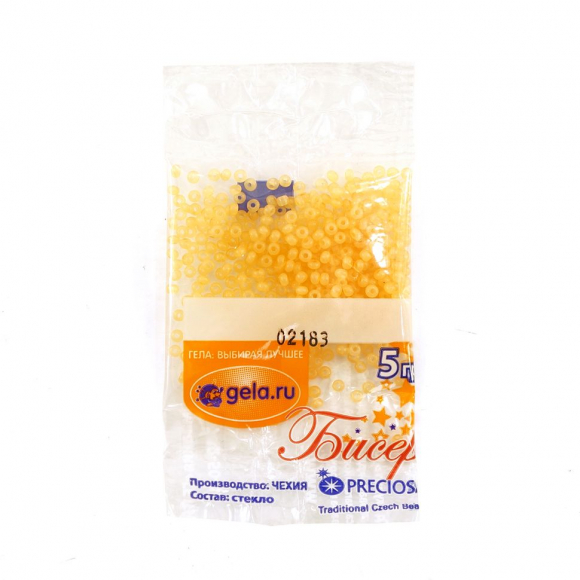 Бисер №10, 5 г., цвет 02183