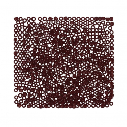 Бисер Япония "TOHO" 11/0  круглый 2  2.2 мм 5 х 5 г №0005D бордовый