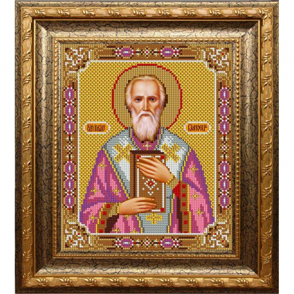 Набор для вышивания бисером ВЫШИВАЕМ БИСЕРОМ арт.L136 Игнат 18,5х22,5см