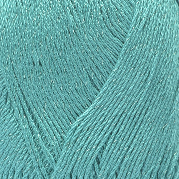 Пряжа для вязания ПЕХ Блестящее лето (95% мерсеризованный хлопок 5% метанит) 5х100г/380м цв.511 зелёнка