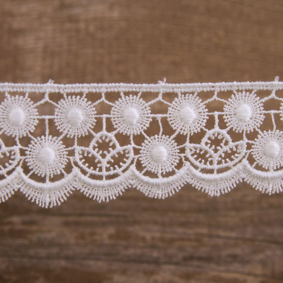 173845_Гипюр, 31 мм, цвет белый