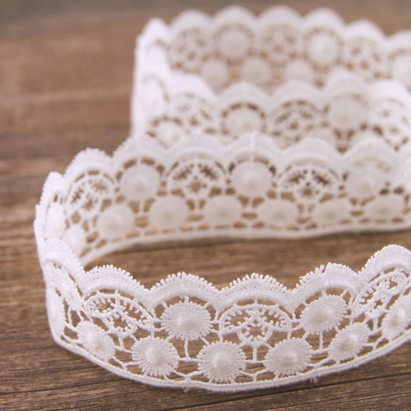 173845_Гипюр, 31 мм, цвет белый