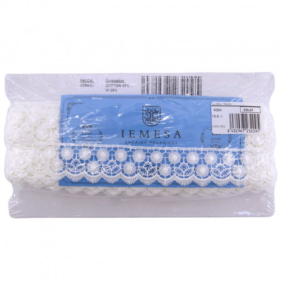 173845_Гипюр, 31 мм, цвет белый