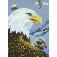10255_Набор для вышивания "Орлиное семейство" 10255_Набор для вышивания "Орлиное семейство"