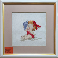 91280_Вышитая картина "Там море шумит"