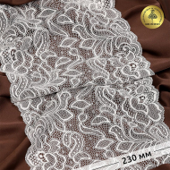 Кружево-стрейч KRUZHEVO арт.TBY.L6189 шир.230мм (под заказ)