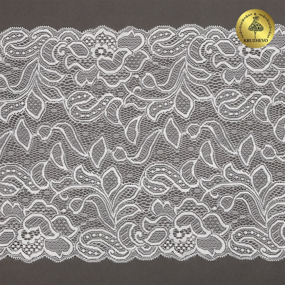 Кружево-стрейч KRUZHEVO арт.TBY.L6189 шир.230мм (под заказ) Кружево-стрейч KRUZHEVO арт.TBY.L6189 шир.230мм (под заказ)