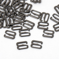 Крючок для купальника металл TBY-908.SW 08мм, цв.черный никель, уп.1000шт