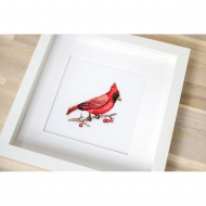 Набор для вышивания LUCA-S арт. B1156 Кардинал 10х9 см