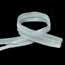 Молния MaxZipper пласт. потайная №3 20см н/р цв.F182 св.голубой уп.50шт