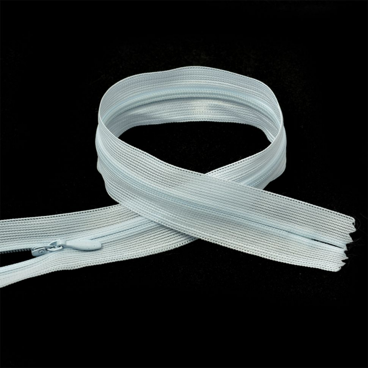 Молния MaxZipper пласт. потайная №3 20см н/р цв.F182 св.голубой уп.50шт