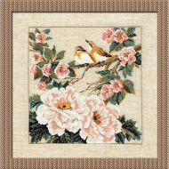 Набор для вышивания РИОЛИС арт.486 Китайские мотивы. Весна 35х35 см