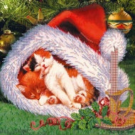 Схема на холсте АБРИС АРТ арт. AC-200 Свеча горела... 30х30 см