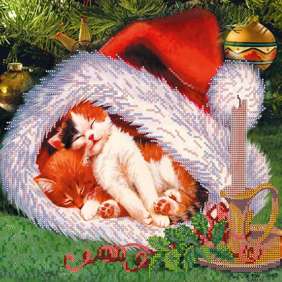 Схема на холсте АБРИС АРТ арт. AC-200 Свеча горела... 30х30 см