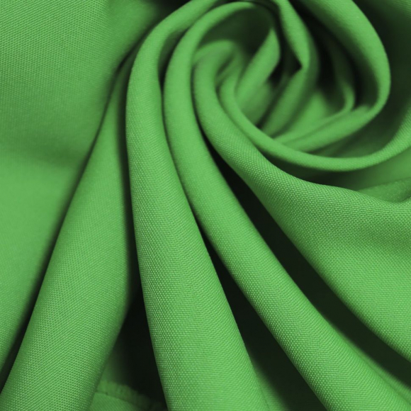 Ткань Габардин 180 г кв.м 100% полиэстер шир.148 см арт.Р.15322.15 цв.15 зеленый уп.25м