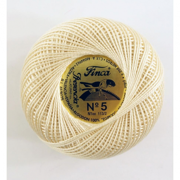 115697_Мулине "Finca Perle" (Жемчужное") №5 однотонный цвет 4000