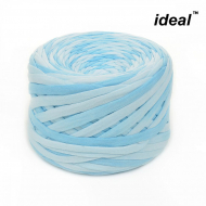 Пряжа Ideal трикотажная 100м, 350-380 г, ширина 7-9мм цв. морской бриз