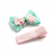 178636_Набор Б-004 мини бантик + заколка