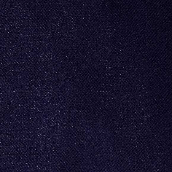 Фатин Кристалл средней жесткости блестящий арт.K.TRM шир.300см, 100% полиэстер цв. 51 К уп.50м - т. синий