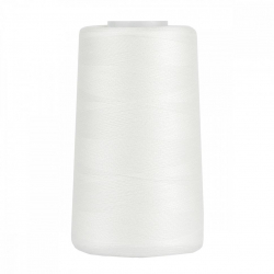 Нитки швейные 40/2 полиэстер 5000 ярд цв.606 экрю MAX