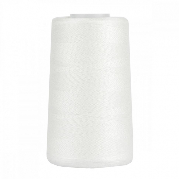 Нитки швейные 40/2 полиэстер 5000 ярд цв.606 экрю MAX