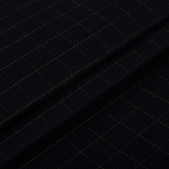 Канва Gamma K04R Aida №14 92% хлопок, 8% терилен 30 x 40 см уп.5 шт цв.черный в клетку