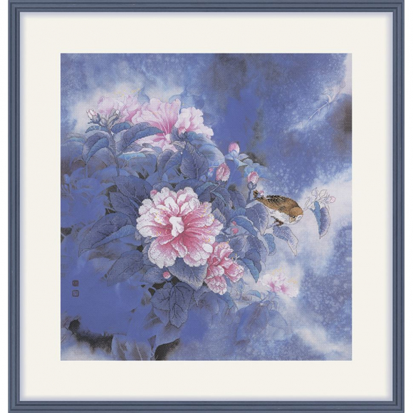 163755_Набор для вышивания "Цветок и птица"