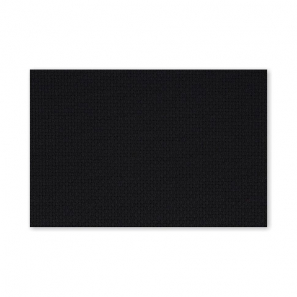 Канва Gamma K04 Aida №14 100% хлопок 30 x 40 см уп.5 шт цв.черный