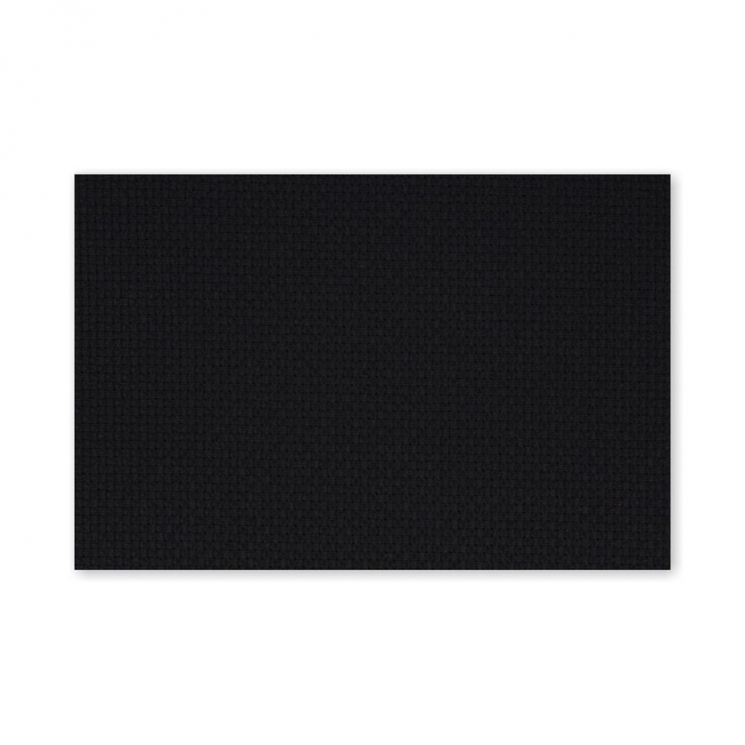 Канва Gamma K04 Aida №14 100% хлопок 30 x 40 см уп.5 шт цв.черный