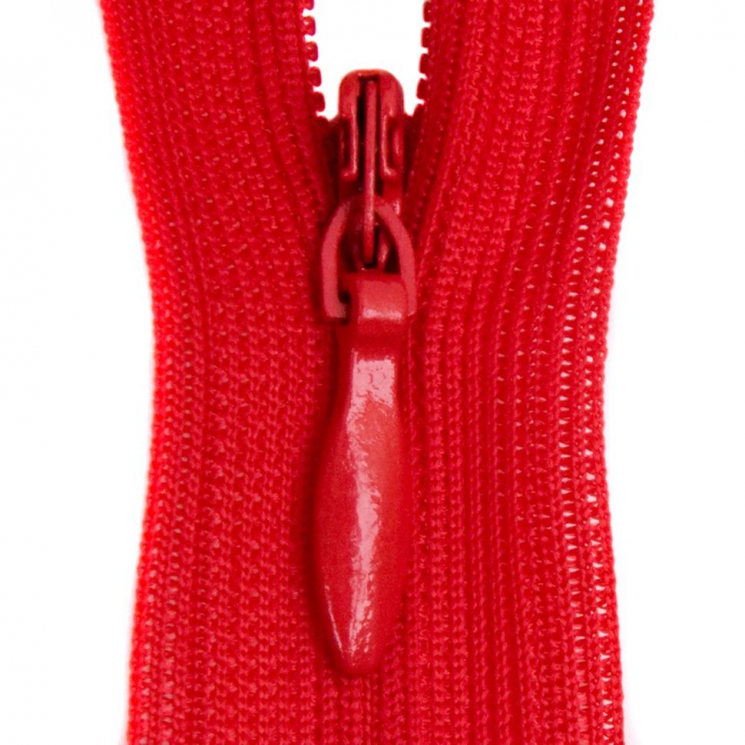 Молния потайная нераз 20см S-171 красный темный SBS уп.100шт