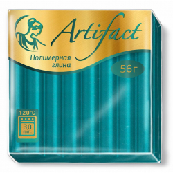 Полимерная глина Артефакт арт.АФ.821387/9075 классический цв.Бирюзовый 56 г