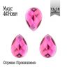 Стразы пришивные акриловые MAGIC 4 HOBBY арт.MG.H.02 13x18 мм капля цв.08 малиновый уп.100 шт