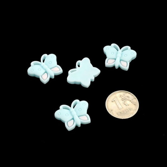 Декоративные элементы MAGIC HOBBY арт.MG-SAS4448 цв.3 св.голубой уп.10шт Декоративные элементы MAGIC HOBBY арт.MG-SAS4448 цв.3 св.голубой уп.10шт