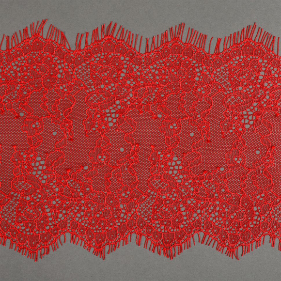 Кружево реснички KRUZHEVO арт.TBY A88 шир.170мм цв.SD163 красный уп.3м Кружево реснички KRUZHEVO арт.TBY A88 шир.170мм цв.SD163 красный уп.3м