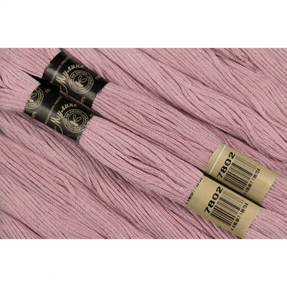 Нитки мулине цв.7802 12х10м С-Пб