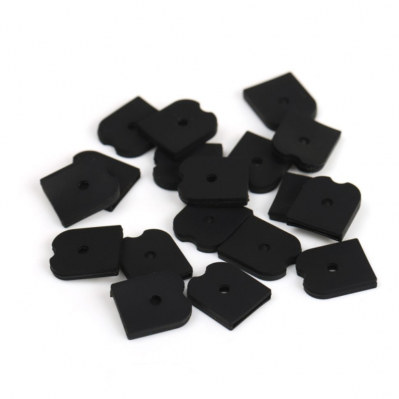 Наконечники для регилина TBY 7223-3023 шир.12мм цв.черный уп.20шт Наконечники для регилина TBY 7223-3023 шир.12мм цв.черный уп.20шт