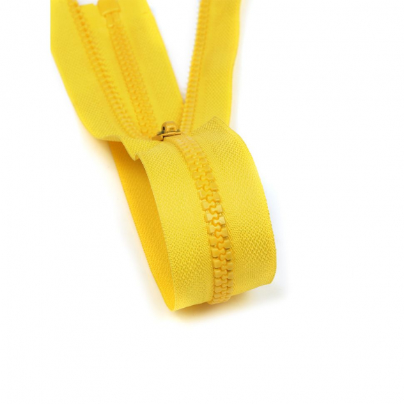 Молния MaxZipper трактор №5 1 замок усил.зв., 50см, цв.F110 желтый уп.10шт