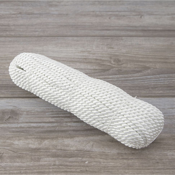 Шнур витой PEGA, белый, 5 мм Шнур витой PEGA, белый, 5 мм